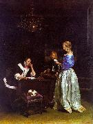 Gerard Ter Borch The Letter_a Norge oil painting reproduction